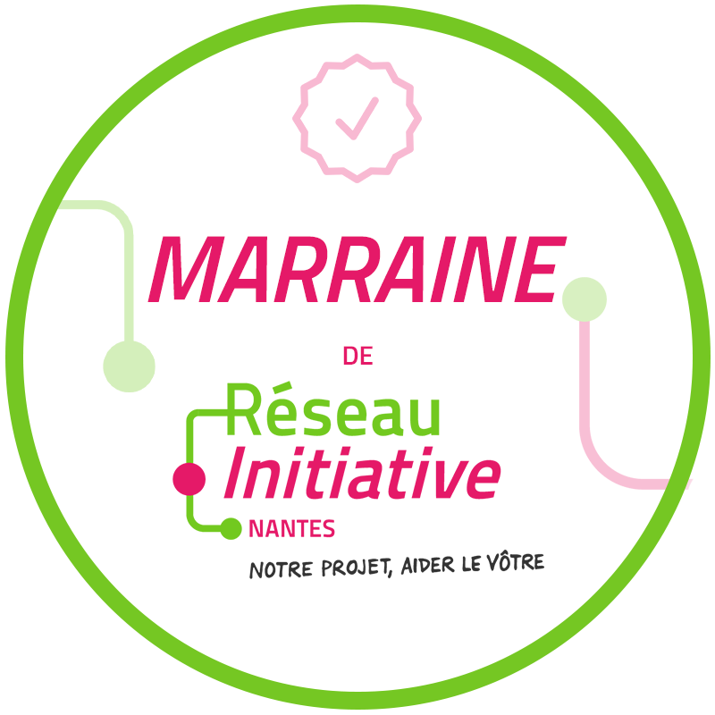 Un badge Marraine