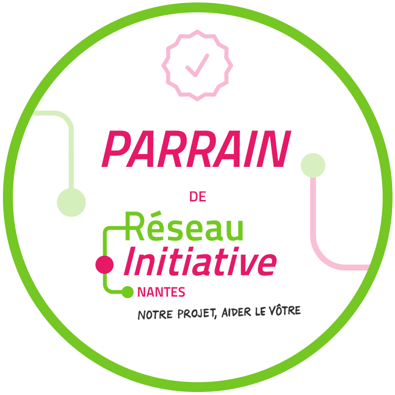 Un badge Parrain