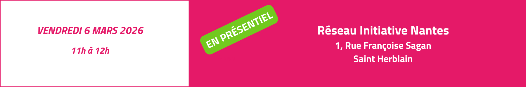 Réunion d'information parrainage